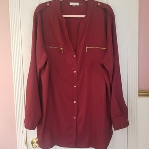 Calvin Klein Long Sleeve top 2X
